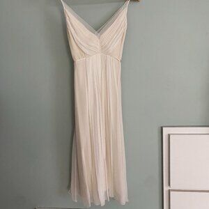 Saja Ivory Silk Dress - 100% silk